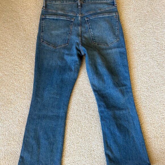 Madewell Kick Out Crop Jeans Oneida Wash - Picture 5 of 5